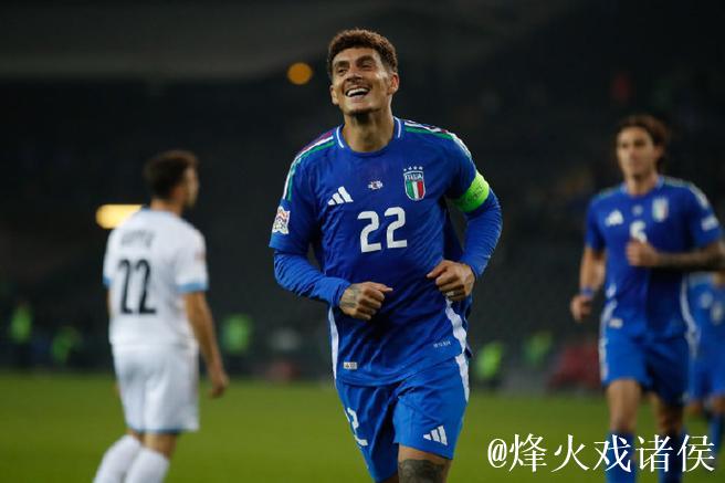 欧国联-迪洛伦佐梅开二度 意大利4-1以色列